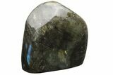 Flashy, Free-Standing Polished Labradorite - Madagascar #237870-1